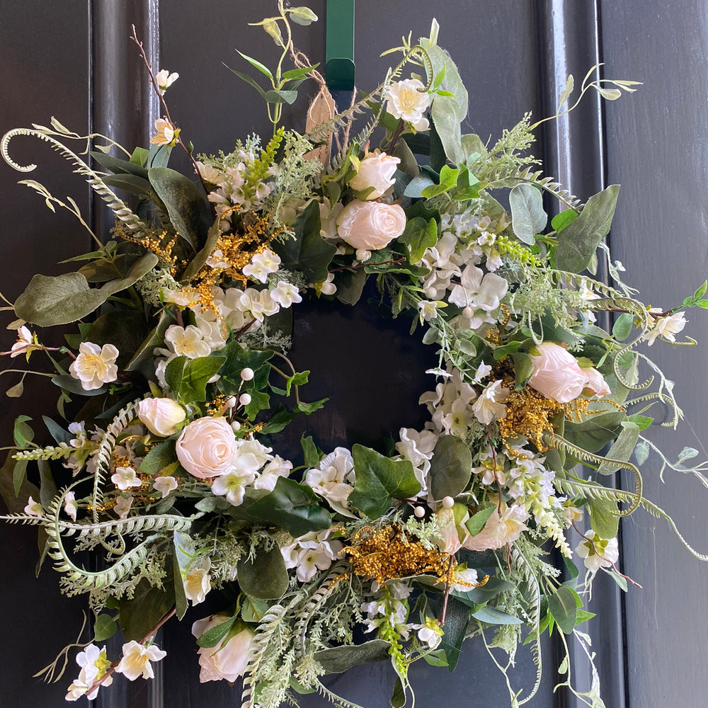 
                      
                        Mimosa Faux Flower Wreath
                      
                    