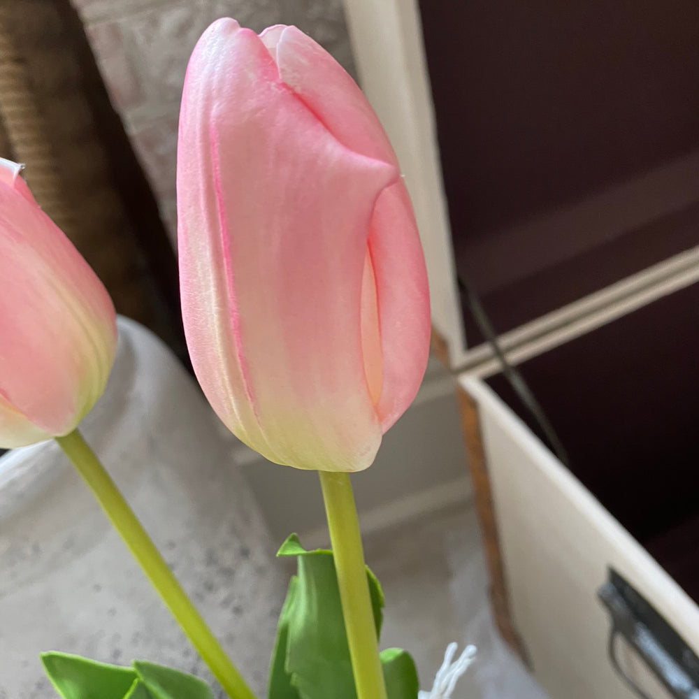 
                      
                        ‘The Best’ Pink Artificial Tulip Stems
                      
                    