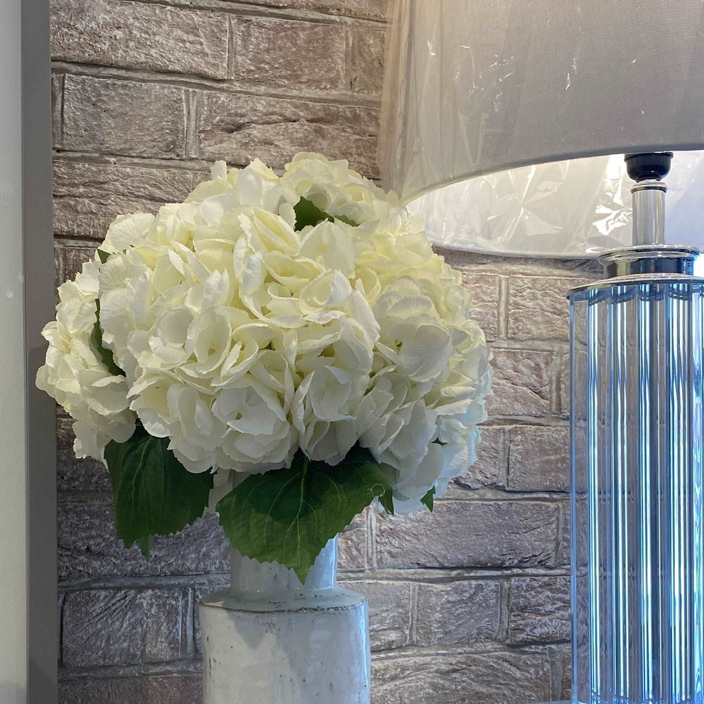 
                      
                        Faux White Hydrangea
                      
                    