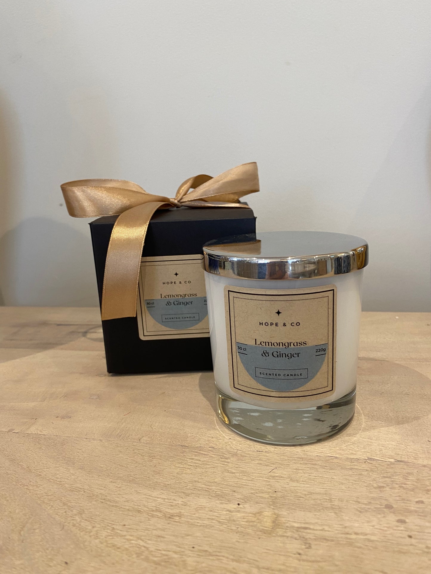 Hope & Co 'Lemongrass & Ginger' Scented Candle