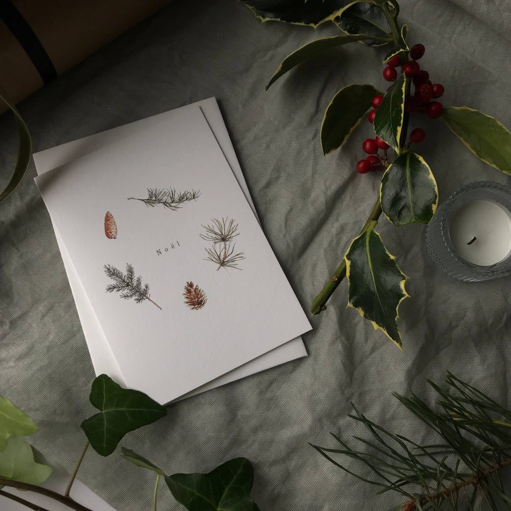 
                      
                        'Noel' Botanical Foliage Luxury Christmas Card
                      
                    