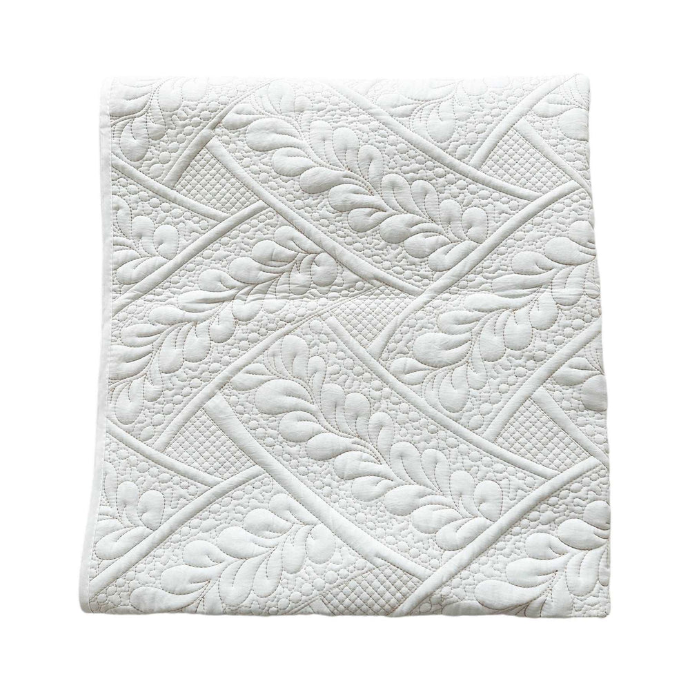 
                      
                        Cream Quilted Bedspread 180x90cm
                      
                    