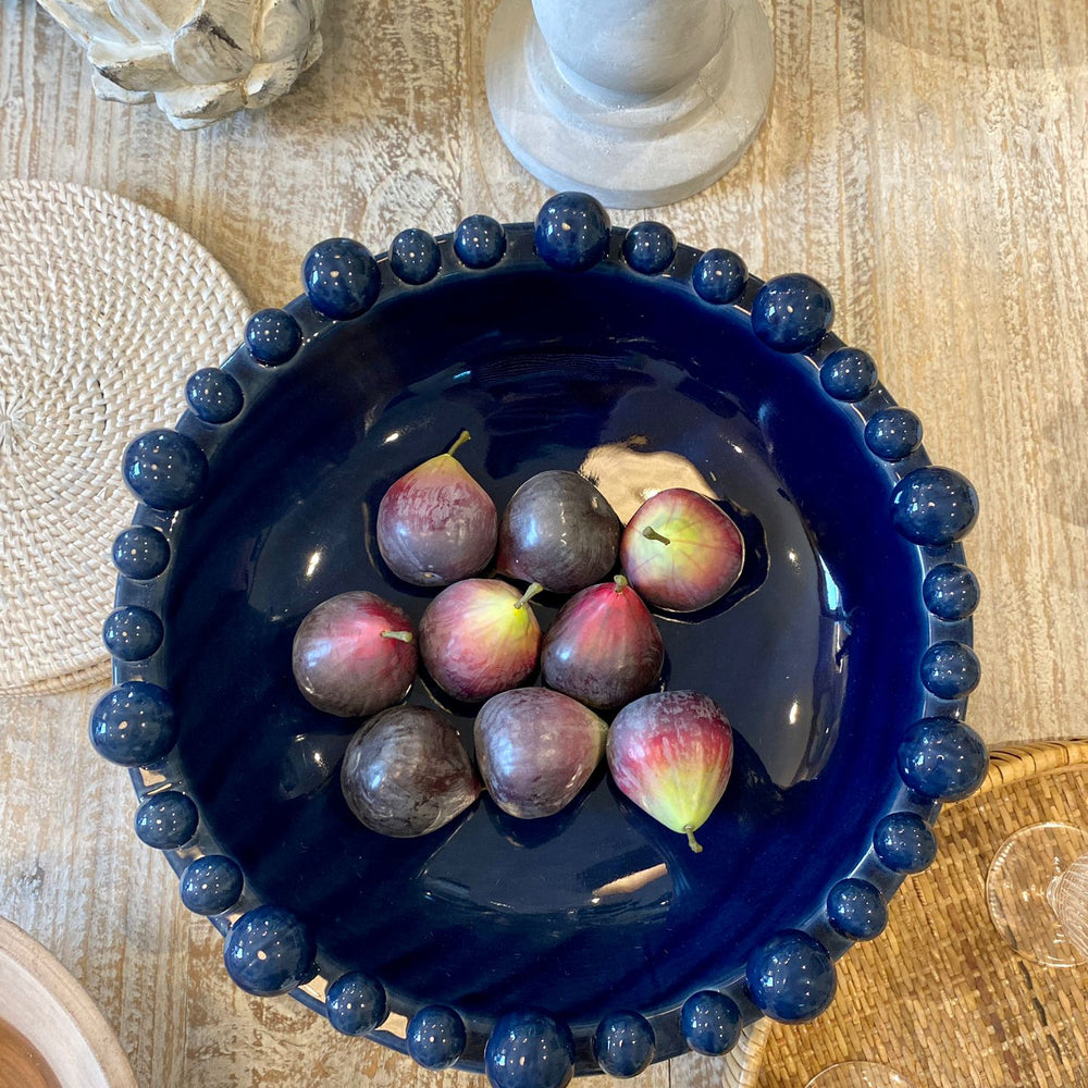 'The Palermo' Dark Blue Bobble Bowl