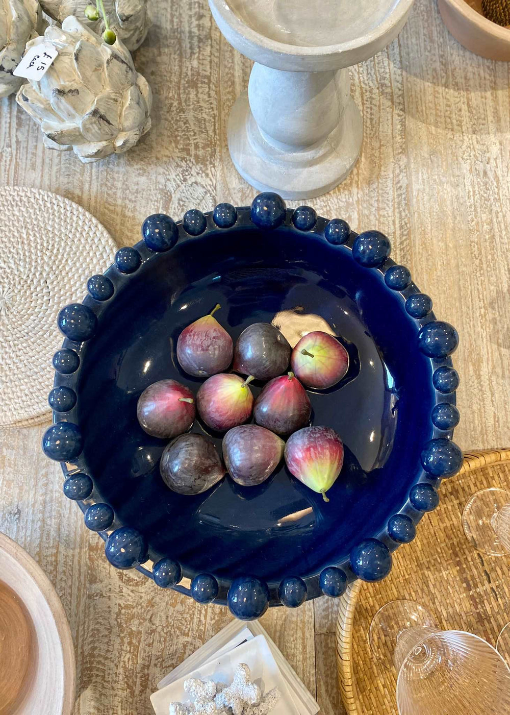 'The Palermo' Dark Blue Bobble Bowl