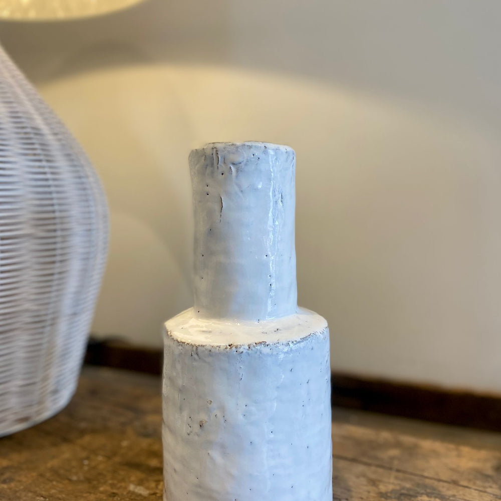 
                      
                        The Laurie Small Sculpt Runny Glaze Vase
                      
                    