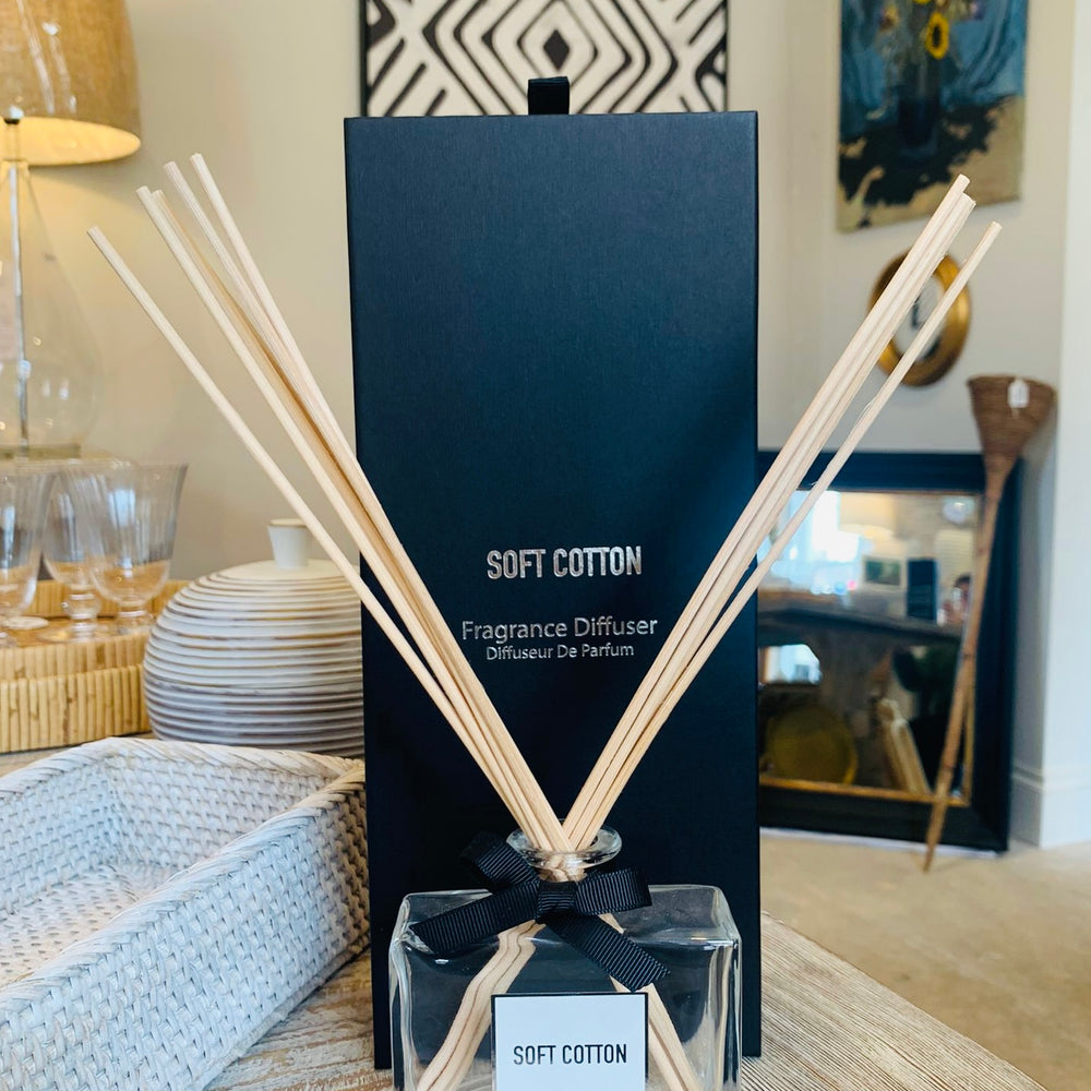 
                      
                        Soft Cotton Reed Diffuser
                      
                    