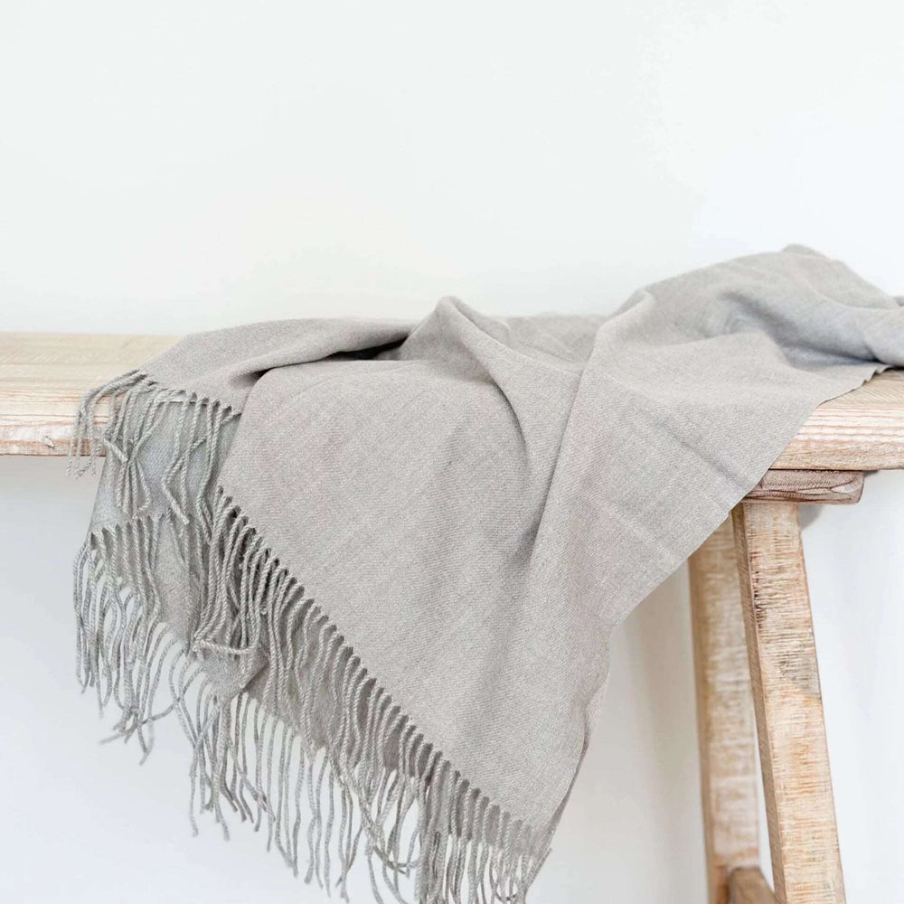 Grey Throw 170x65cm