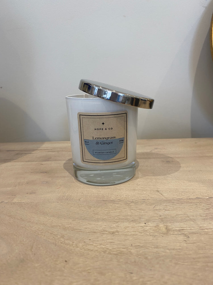Hope & Co 'Lemongrass & Ginger' Scented Candle