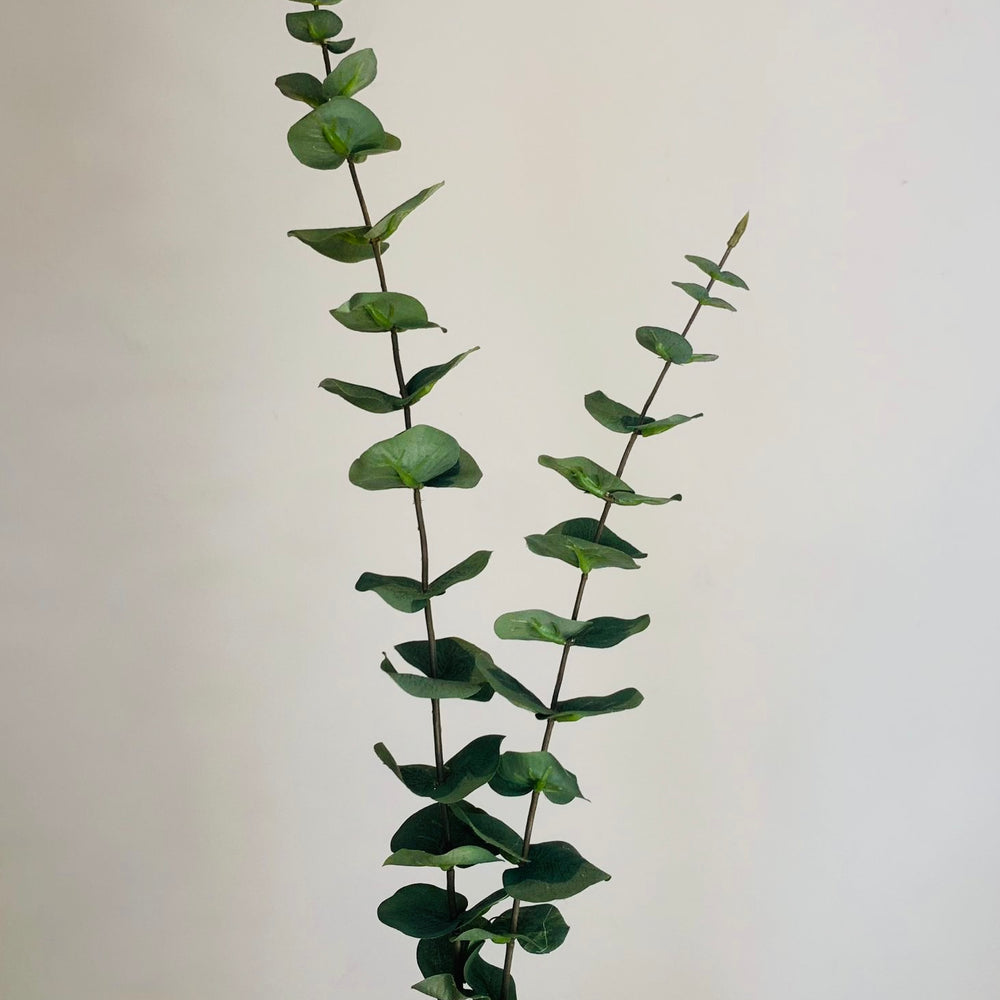 Faux Tall Green Eucalyptus Steam