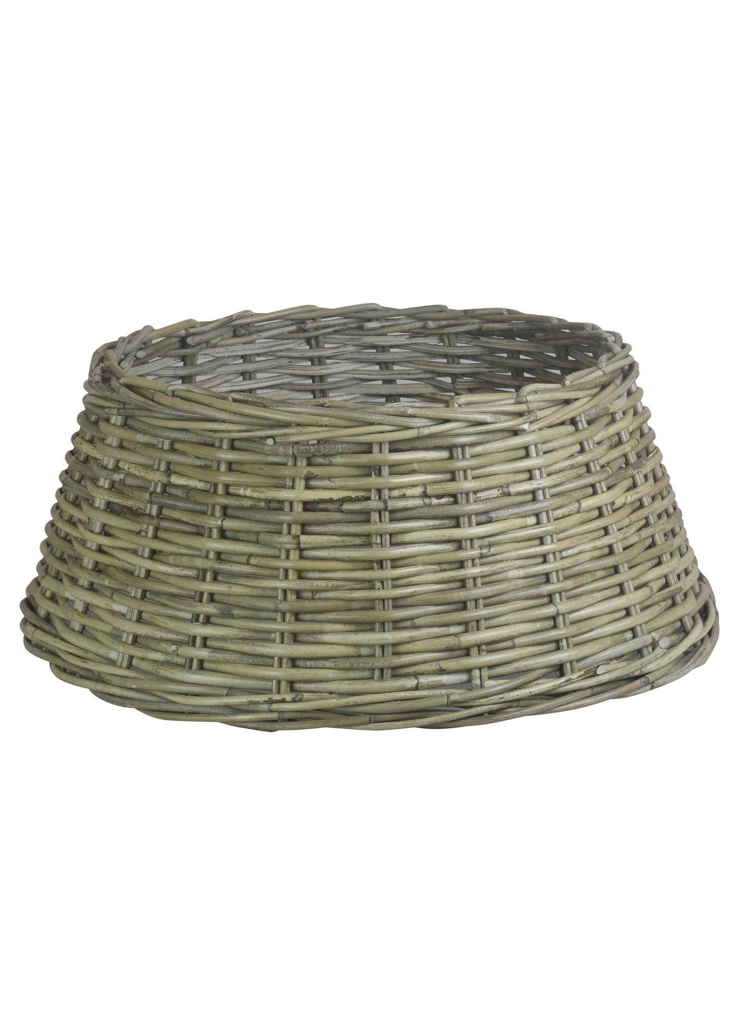 Large Rattan Christmas Tree Skirt