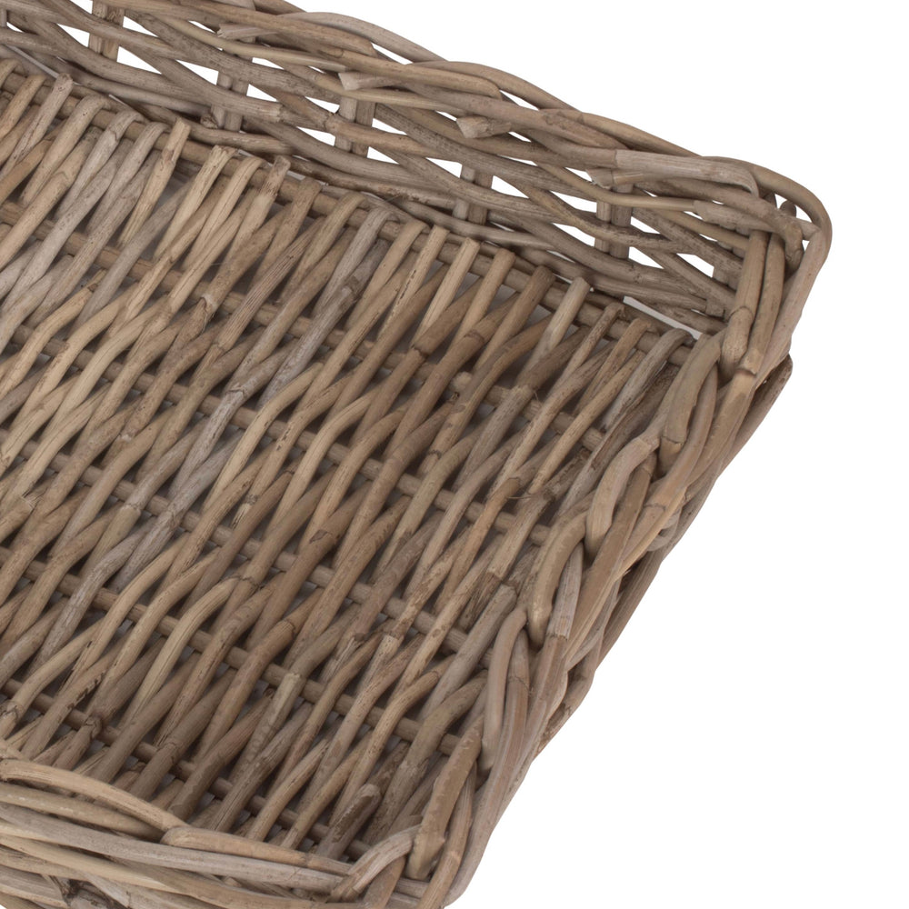 Square Rattan Serving Basket