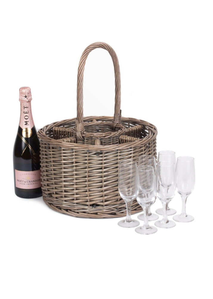 
                      
                        Willow Champagne Carrier With 6 Glasses
                      
                    