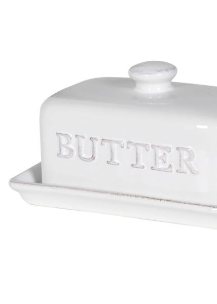 
                      
                        The Cotswolds White Ceramic Butter Dish
                      
                    