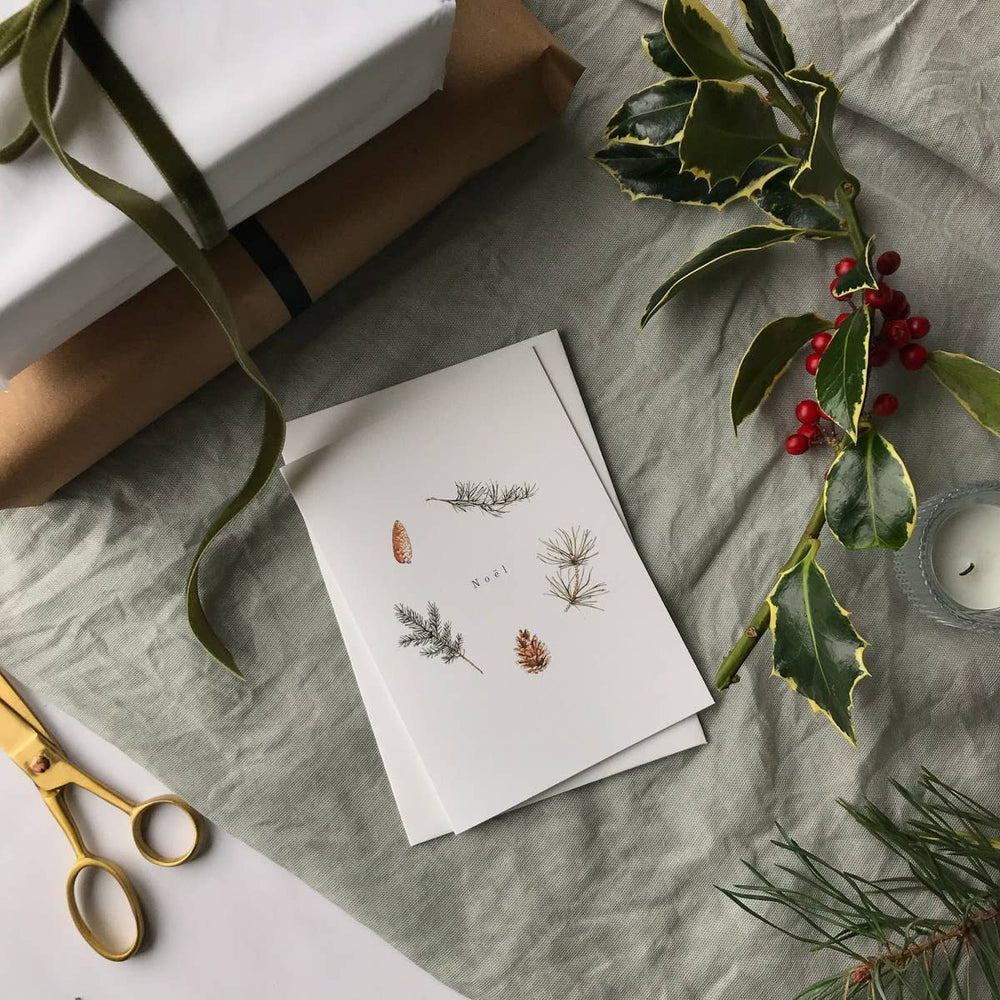 
                      
                        'Noel' Botanical Foliage Luxury Christmas Card
                      
                    