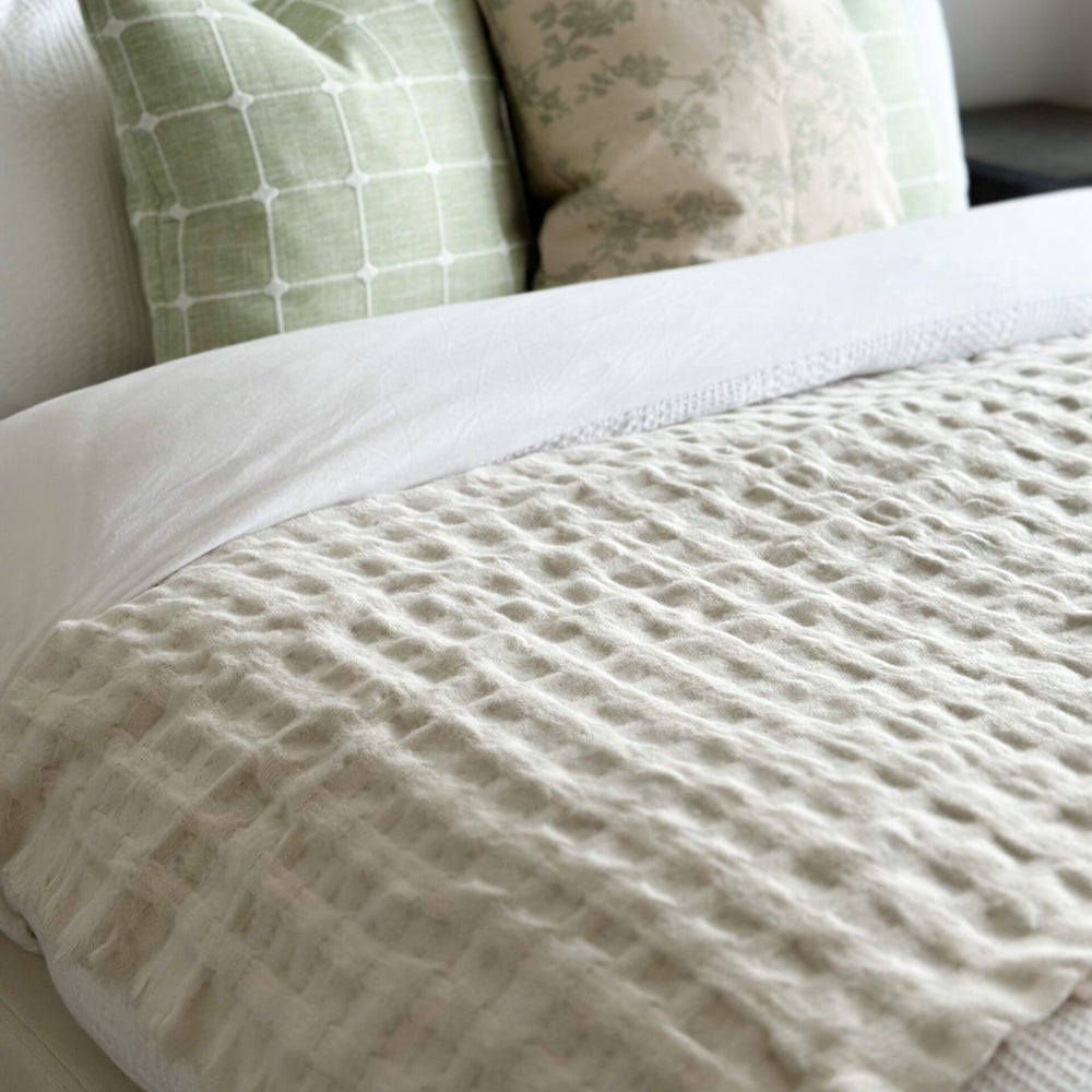 
                      
                        Cream Waffle Throw 160x130cm
                      
                    